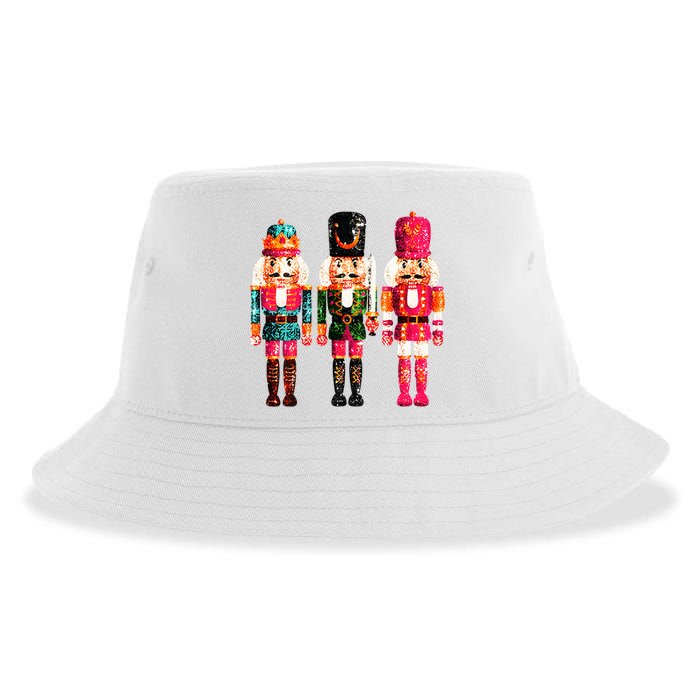 Sequin Nutcracker Sustainable Bucket Hat