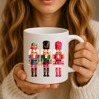 Sequin Nutcracker Mug