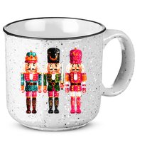 Sequin Nutcracker 15oz Campfire Ceramic Mug