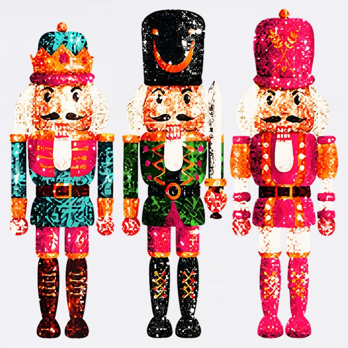 Sequin Nutcracker Flatbill Hat