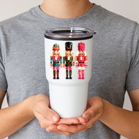 Sequin Nutcracker Tumbler
