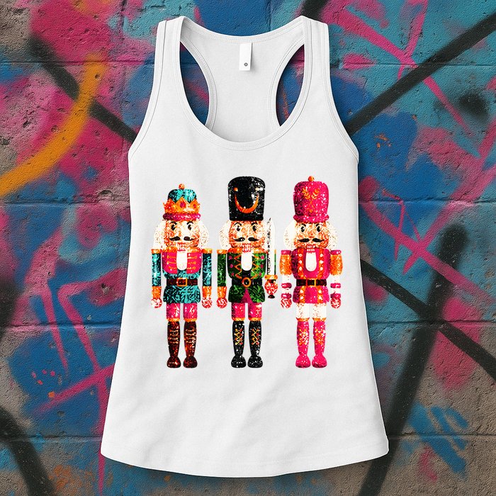 Sequin Nutcracker Womens Tank Top