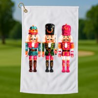 Sequin Nutcracker Golf Towel