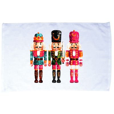 Sequin Nutcracker Microfiber Hand Towel