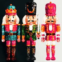 Sequin Nutcracker Infant Baby Jersey Bodysuit