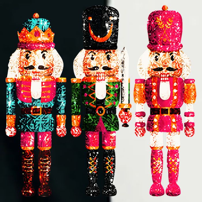 Sequin Nutcracker Infant Baby Jersey Bodysuit