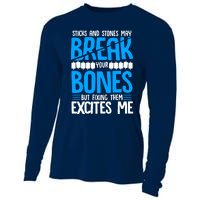 Sticks N Stones Break Ur Bones Orthopedic Surgeon Doctor Cooling Performance Long Sleeve Crew