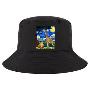 Safari Night Starry Night Zoo Animals Animal Art Safari Cool Comfort Performance Bucket Hat