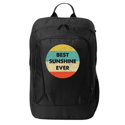 Sunshine Name City Backpack