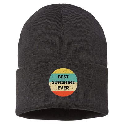 Sunshine Name Sustainable Knit Beanie