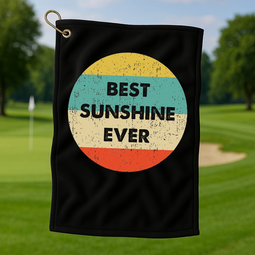 Sunshine Name Golf Towel