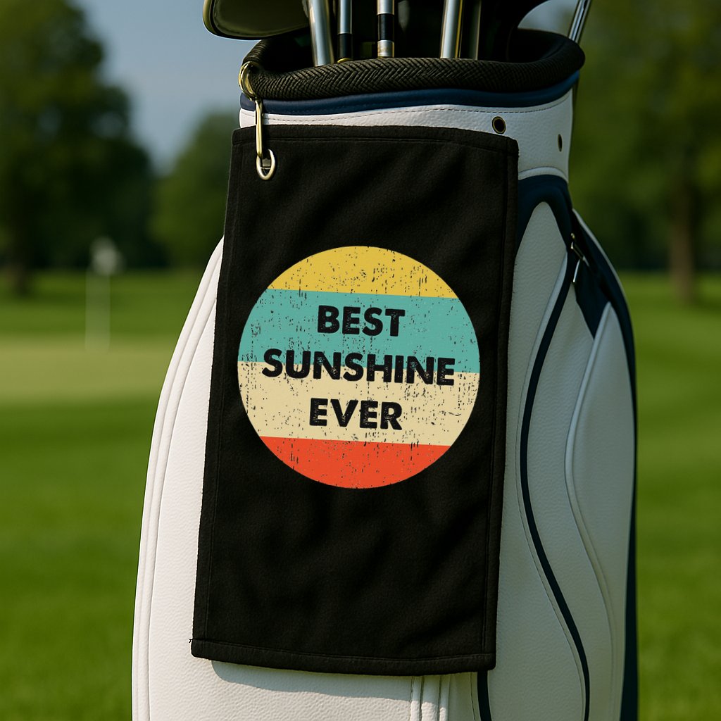 Sunshine Name Golf Towel