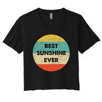 Sunshine Name Women's Crop Top Tee