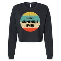 Sunshine Name Cropped Pullover Crew