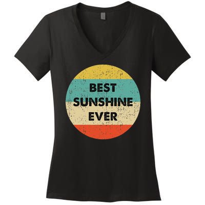 Sunshine Name Women's V-Neck T-Shirt