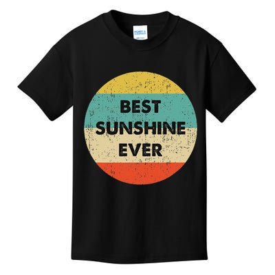 Sunshine Name Kids T-Shirt