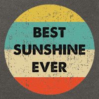 Sunshine Name Cotton Canvas Backpack