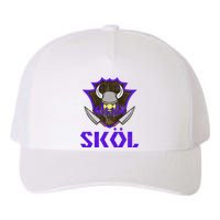 Skol Nordic Scandinavian Warrior Viking Helmet Yupoong Adult 5-Panel Trucker Hat