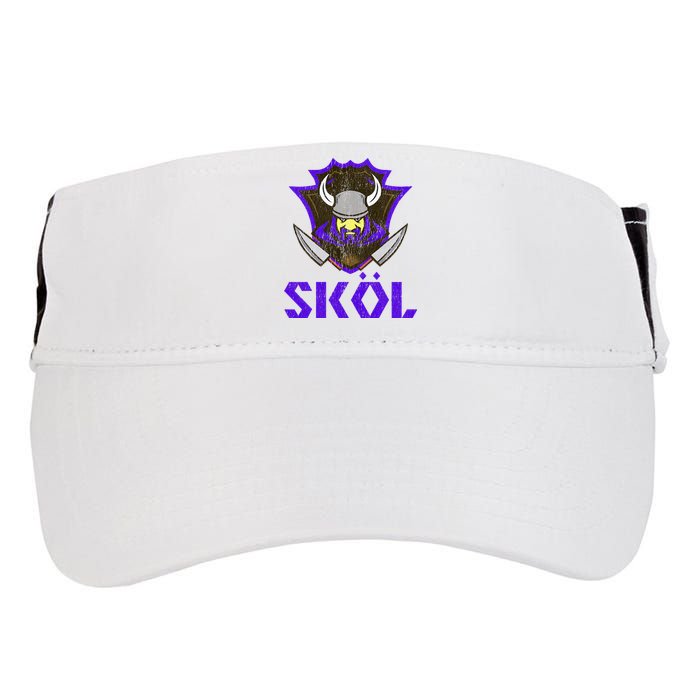 Skol Nordic Scandinavian Warrior Viking Helmet Adult Drive Performance Visor