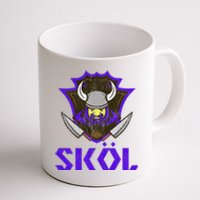 Skol Nordic Scandinavian Warrior Viking Helmet Coffee Mug