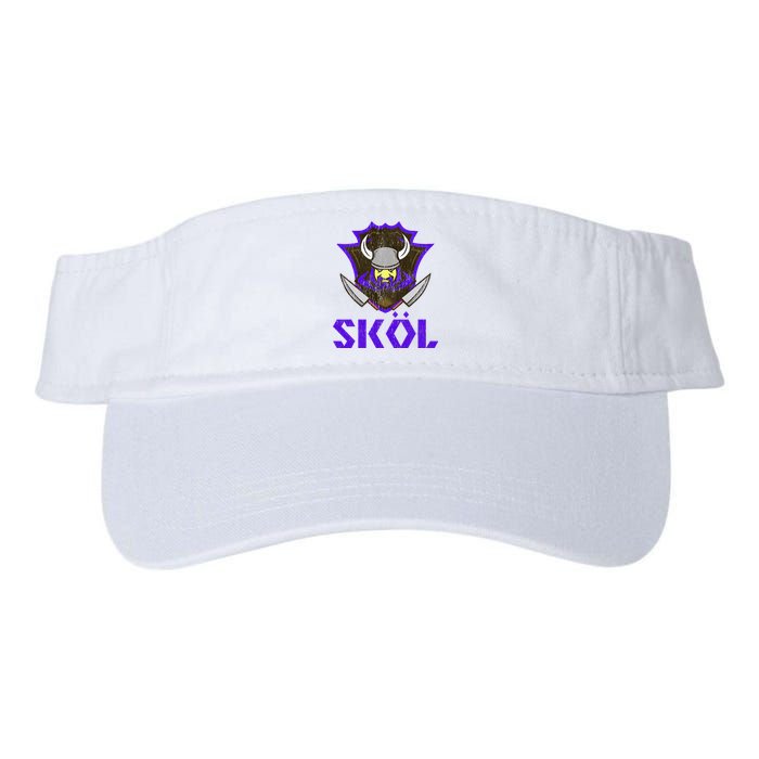 Skol Nordic Scandinavian Warrior Viking Helmet Valucap Bio-Washed Visor