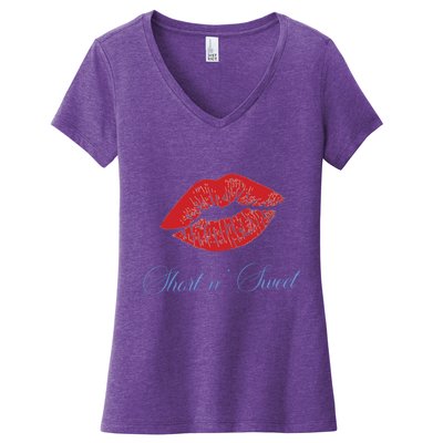 Short N Sweet Women's V-Neck T-Shirt