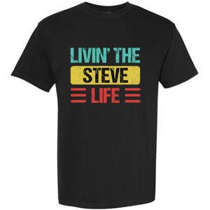 Steve Name Garment-Dyed Heavyweight T-Shirt