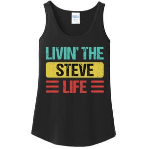 Steve Name Ladies Essential Tank