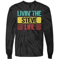 Steve Name Tie-Dye Long Sleeve Shirt