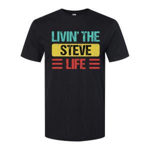 Steve Name Softstyle CVC T-Shirt