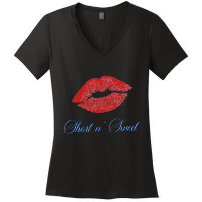 Short N Sweet Album Sabrina Women's V-Neck T-Shirt
