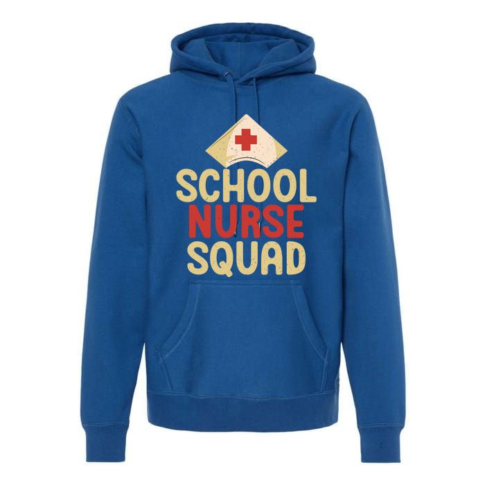 School Nurse Squad School Nurse Gift Premium Hoodie