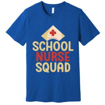 School Nurse Squad School Nurse Gift Premium T-Shirt