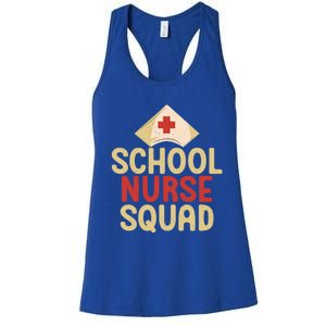 School Nurse Squad School Nurse Gift Women's Racerback Tank