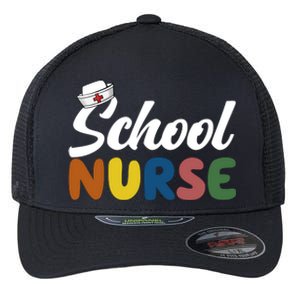 School Nurse Flexfit Unipanel Trucker Cap