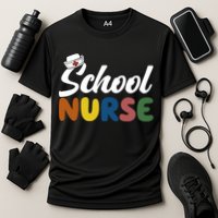 School Nurse Cooling Performance Crew T-Shirt