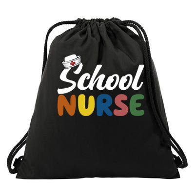 School Nurse Drawstring Bag