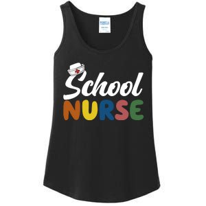 School Nurse Ladies Essential Tank