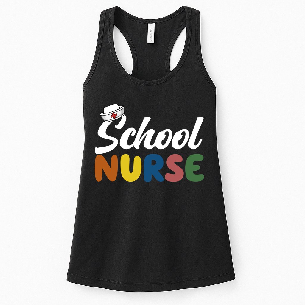 School Nurse Womens Tank Top