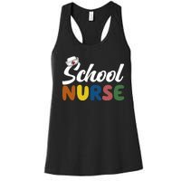 School Nurse Women's Racerback Tank