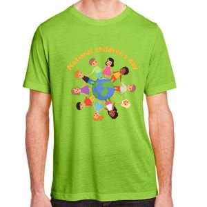 Support National S Day Planet Earth Climate Gift Adult ChromaSoft Performance T-Shirt