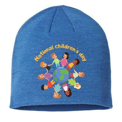 Support National S Day Planet Earth Climate Gift Sustainable Beanie