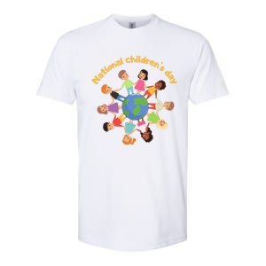 Support National S Day Planet Earth Climate Gift Softstyle CVC T-Shirt