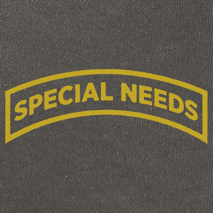 Special Needs Cotton Canvas Backpack