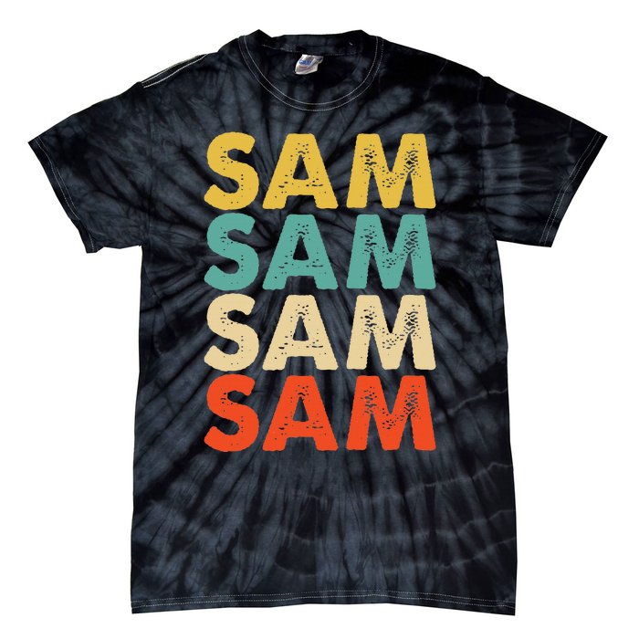 Sam Name Tie-Dye T-Shirt