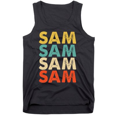 Sam Name Tank Top