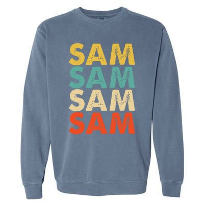 Sam Name Garment-Dyed Sweatshirt