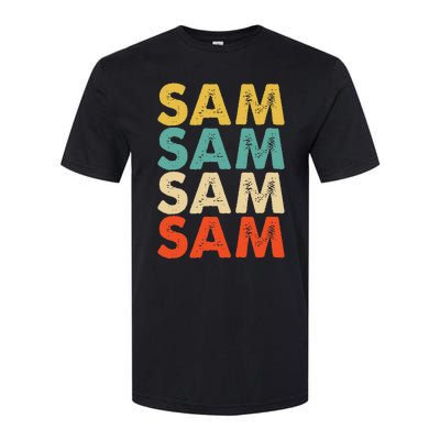 Sam Name Softstyle CVC T-Shirt