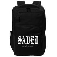 Saved Not Soft Novelty Salvation Impact Tech Backpack