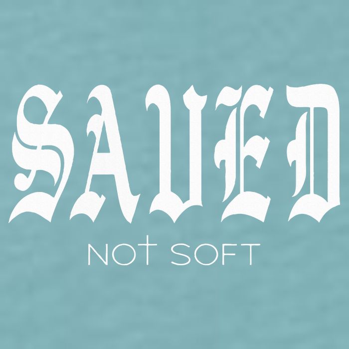 Saved Not Soft Novelty Salvation Sueded Cloud Jersey T-Shirt